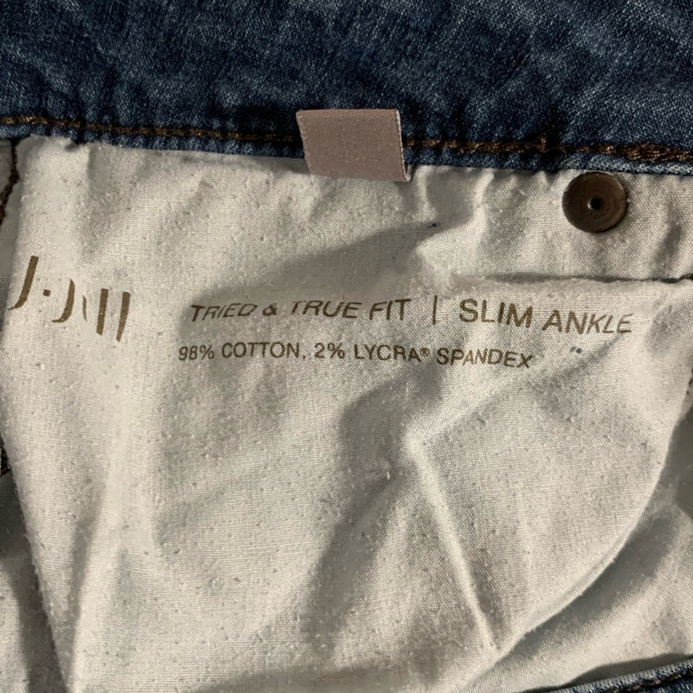 J Jill slim leg ankle jeans - Picture 3 of 14